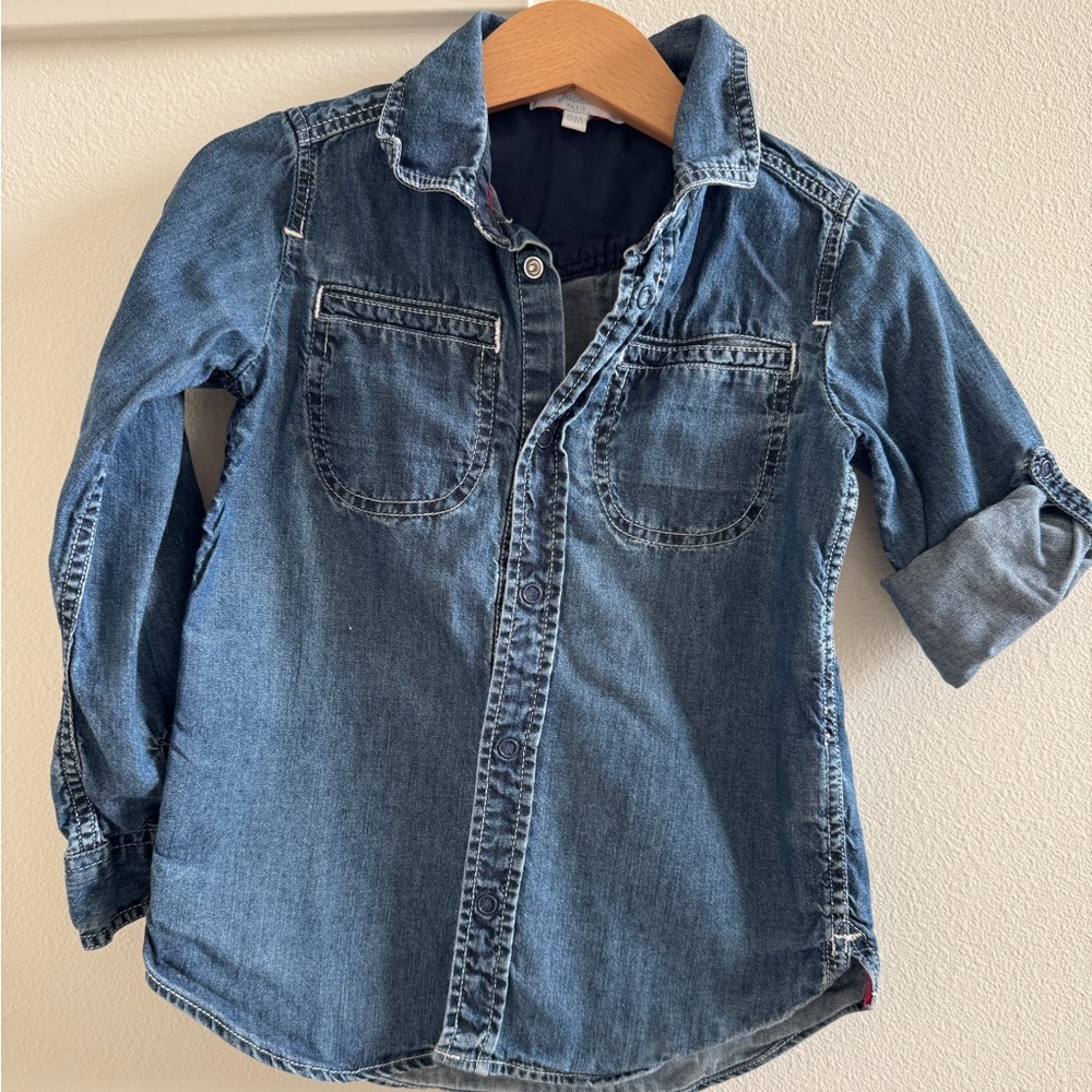 Jacadi 4T boy shirt long sleeve